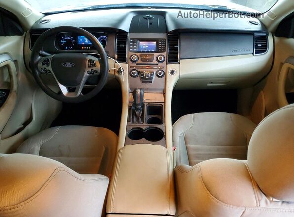 1FAHP2D87KG106939 2019 FORD TAURUS White Vista del salpicadero