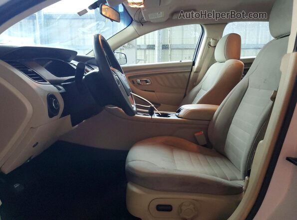 1FAHP2D87KG106939 2019 FORD TAURUS White Vista interior delantera