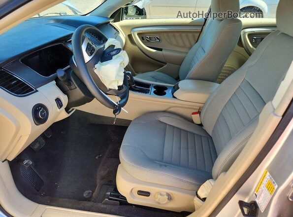 1FAHP2D88HG136010 2017 FORD TAURUS Silver წინა სალონის ხედი