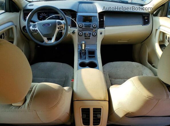 1FAHP2D8XHG146246 2017 FORD TAURUS Beige Vista del salpicadero