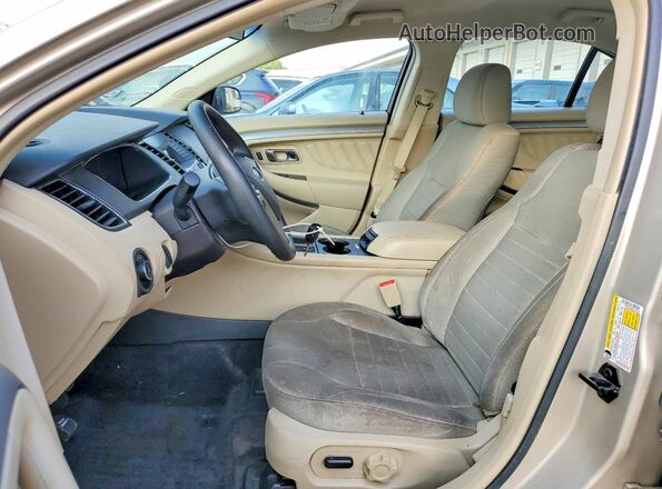 1FAHP2D8XHG146246 2017 FORD TAURUS Beige Vista interior delantera