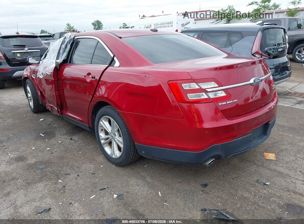 1FAHP2E81GG153700 2016 FORD TAURUS Red Задня ліва чверть
