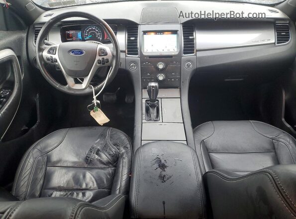 1FAHP2E82GG106790 2016 FORD TAURUS Black წინა პანელის ხედი