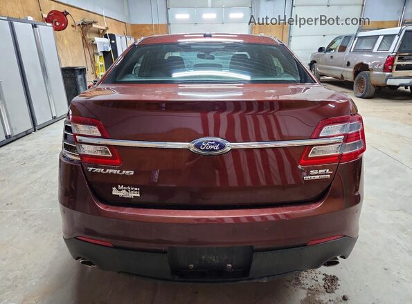 1FAHP2E82GG143323 2016 FORD TAURUS Orange Vista trasera