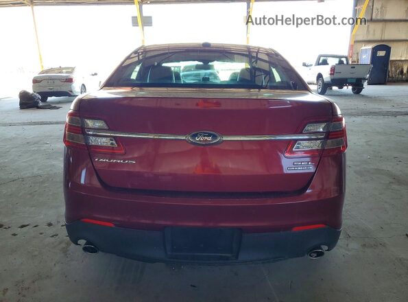 1FAHP2E83GG109794 2016 FORD TAURUS Бордовый Вид сзади