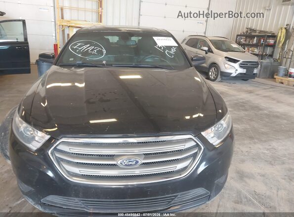 1FAHP2E83GG131634 2016 FORD TAURUS Black Widok deski rozdzielczej