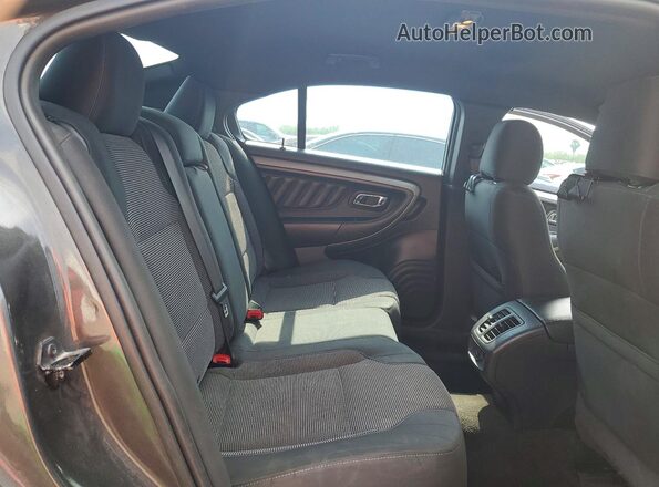 1FAHP2E83GG144075 2016 FORD TAURUS Gray Rear seats view