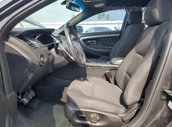 1FAHP2E83GG144075 2016 FORD TAURUS Gray Front interior view