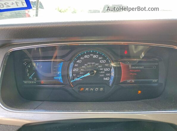 1FAHP2E84HG133281 2017 FORD TAURUS Black Vista del cuadro de instrumentos