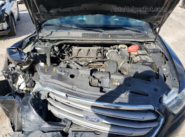 1FAHP2E84HG133281 2017 FORD TAURUS Black Vista del compartimento del motor