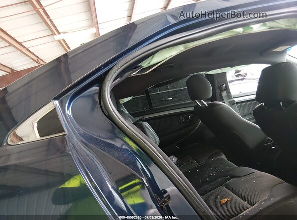 1FAHP2E85GG100935 2016 FORD TAURUS Blue Вид наклейки з VIN-кодом