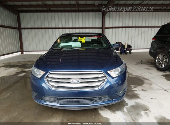 1FAHP2E85GG100935 2016 FORD TAURUS Blue Вид задньої частини салону