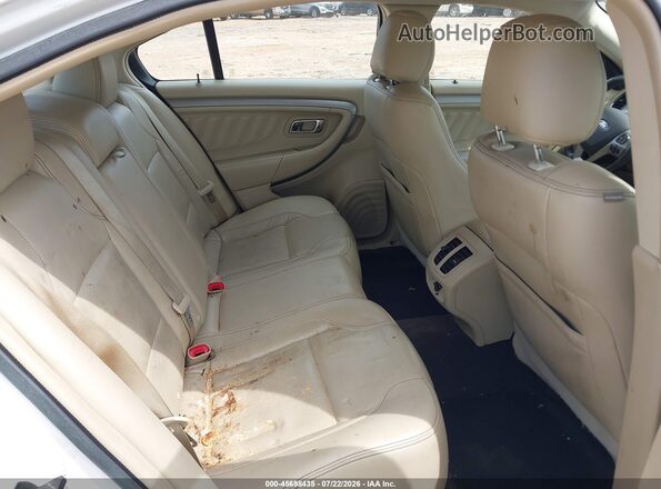 1FAHP2E87GG103867 2016 FORD TAURUS White Widok naklejki z numerem VIN
