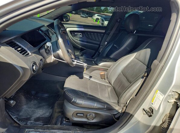 1FAHP2E88GG134075 2016 FORD TAURUS Silver Vista interior delantera