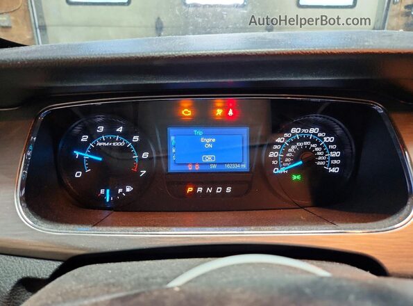 1FAHP2E89GG135977 2016 FORD TAURUS Charcoal Widok zestawu wskaźników