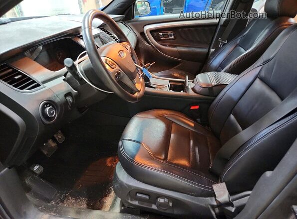 1FAHP2E89GG135977 2016 FORD TAURUS Charcoal Widok wnętrza z przodu
