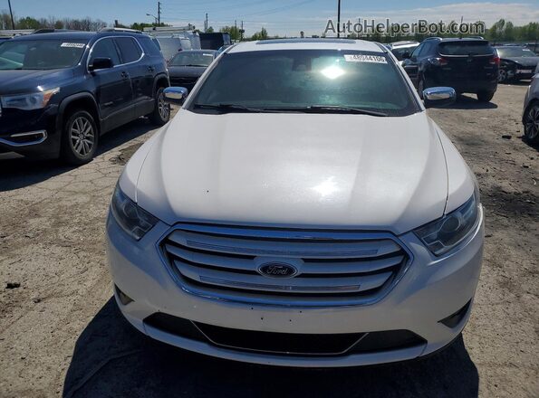 1FAHP2F80GG158157 2016 FORD TAURUS White Вид спереду