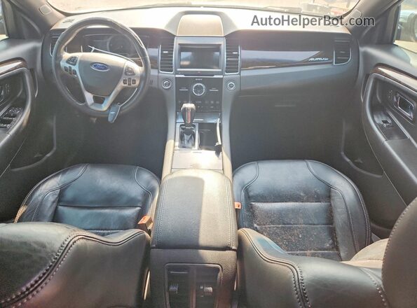 1FAHP2F81HG113200 2017 FORD TAURUS Серебряный Вид панели приборов