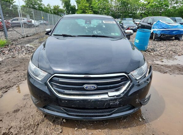 1FAHP2F81HG113312 2017 FORD TAURUS Черный Вид спереди
