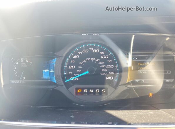 1FAHP2F81KG101166 2019 FORD TAURUS Silver Սարքավորումների վահանակի տեսք