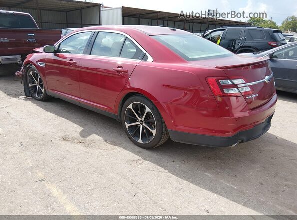 1FAHP2F82GG124446 2016 FORD TAURUS Red უკანა მარცხენა