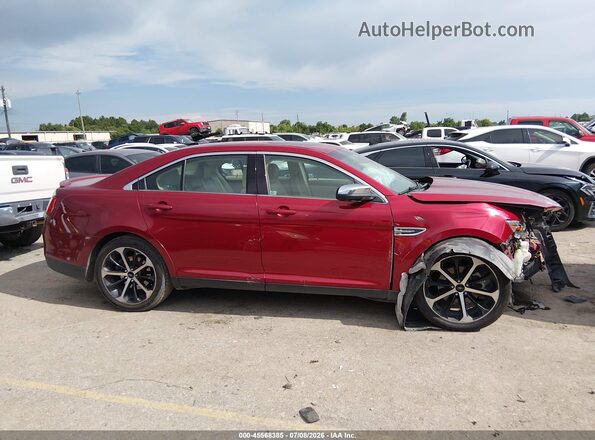 1FAHP2F82GG124446 2016 FORD TAURUS Red სალონის 360-გრადუსიანი ხედი