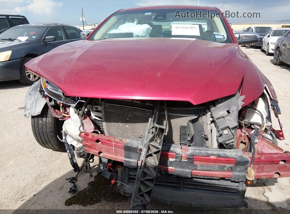 1FAHP2F82GG124446 2016 FORD TAURUS Red უკანა სალონის ხედი