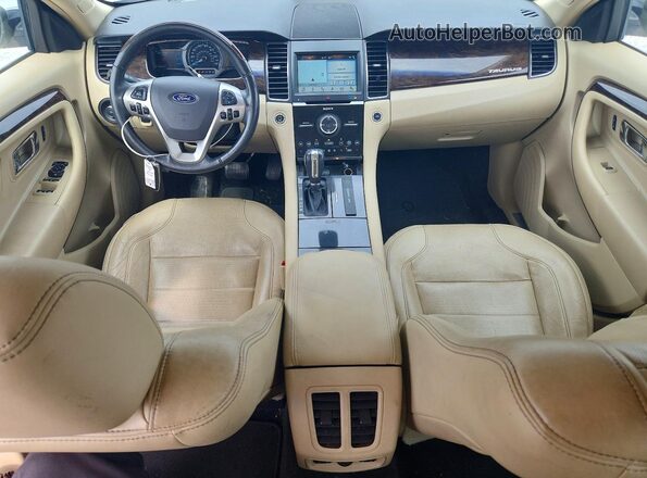 1FAHP2F83JG116833 2018 FORD TAURUS White Dashboard view