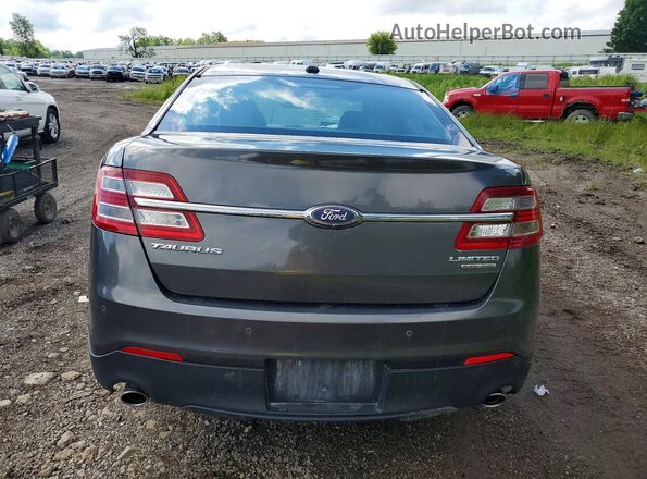 1FAHP2F83JG128254 2018 FORD TAURUS Charcoal Вид ззаду