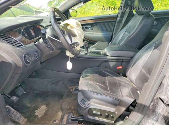 1FAHP2F83JG128254 2018 FORD TAURUS Charcoal Вид салону спереду