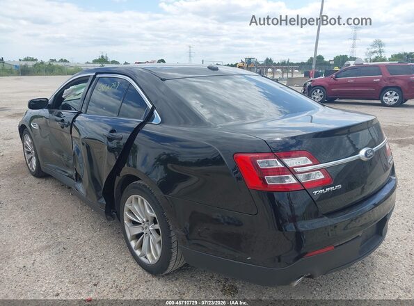 1FAHP2F84GG125792 2016 FORD TAURUS Black Rear left