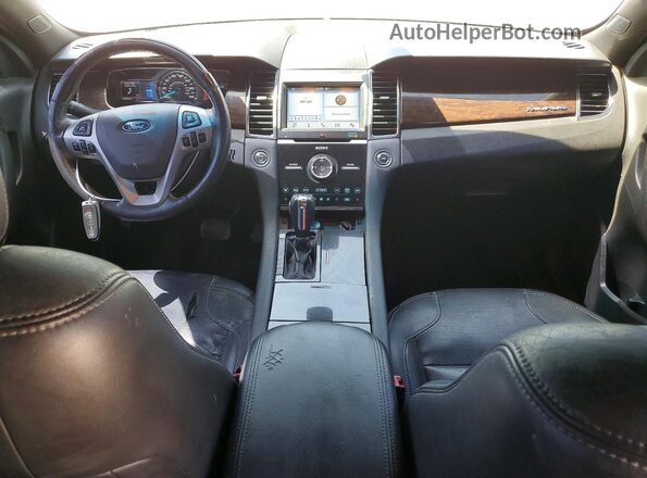 1FAHP2F84HG108329 2017 FORD TAURUS Black Առջևի վահանակի տեսք