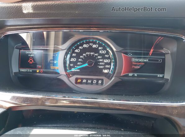 1FAHP2F85GG120276 2016 FORD TAURUS Silver Widok tylnych siedzeń