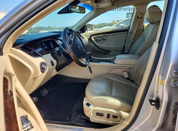 1FAHP2F85HG109960 2017 FORD TAURUS Silver Widok wnętrza z przodu