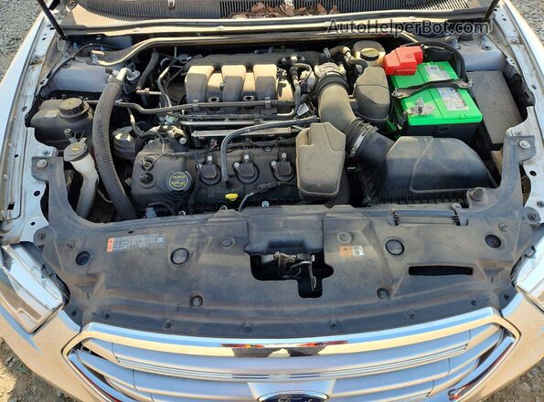 1FAHP2F85HG109960 2017 FORD TAURUS Silver Widok wnętrza z tyłu