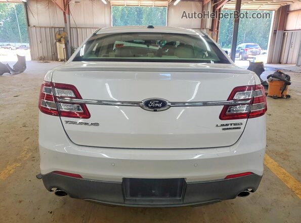 1FAHP2F85HG128542 2017 FORD TAURUS Белый Вид сзади
