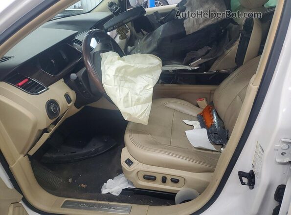 1FAHP2F85HG128542 2017 FORD TAURUS Белый Вид салона спереди