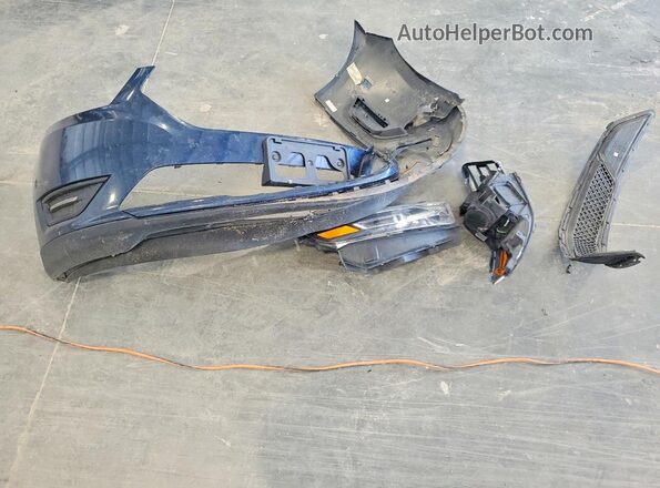 1FAHP2F85HG128993 2017 FORD TAURUS Синий Вид подкапотного пространства