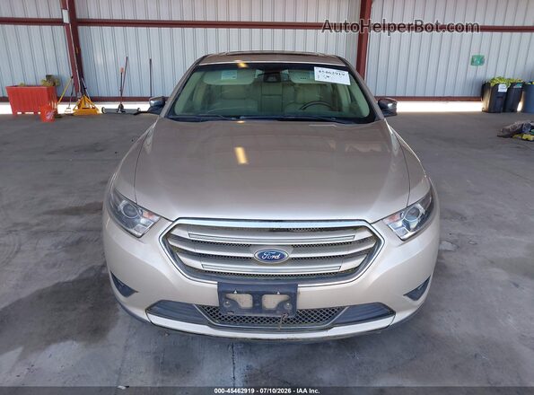 1FAHP2F85JG110306 2018 FORD TAURUS Tan Widok zestawu wskaźników