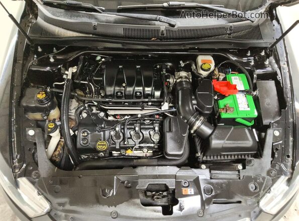 1FAHP2F85KG106631 2019 FORD TAURUS Черный Вид задней части салона