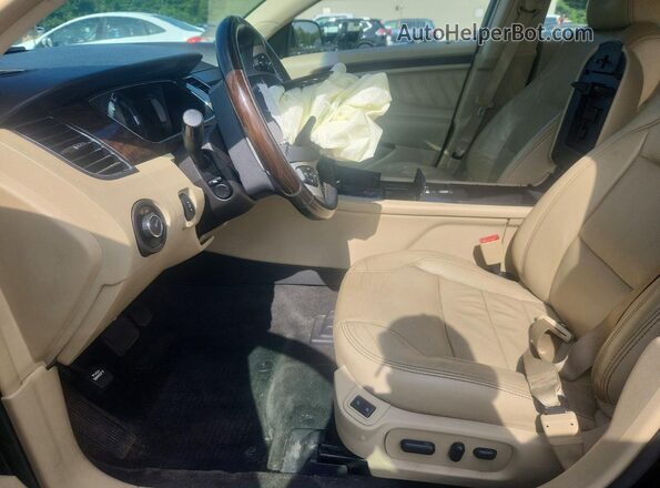 1FAHP2F87HG104467 2017 FORD TAURUS Черный Вид салона спереди