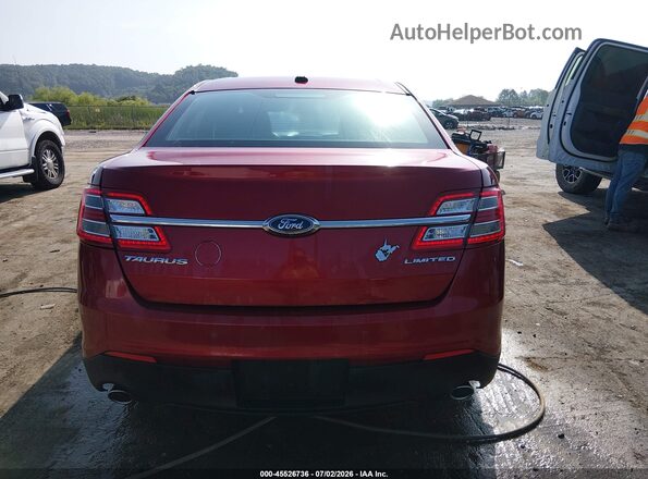 1FAHP2F87KG110406 2019 FORD TAURUS Red 