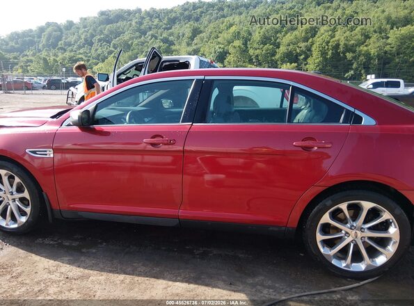 1FAHP2F87KG110406 2019 FORD TAURUS Red სალონის 360-გრადუსიანი ხედი