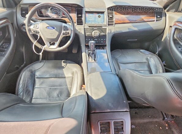 1FAHP2F88JG109490 2018 FORD TAURUS Silver Dashboard view