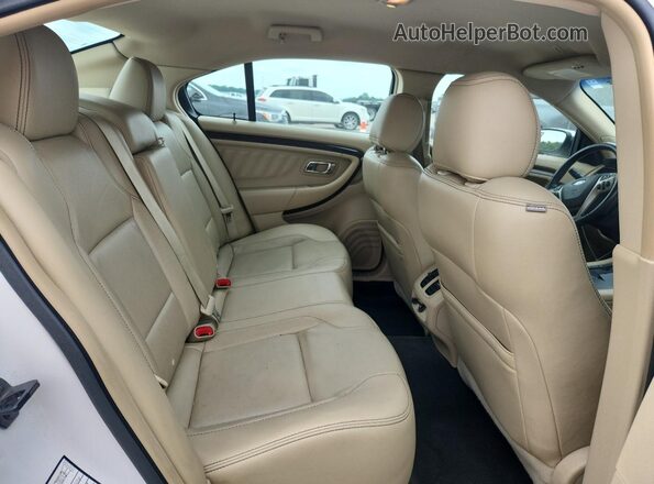 1FAHP2F89GG110804 2016 FORD TAURUS White Հետևի նստատեղերի տեսք