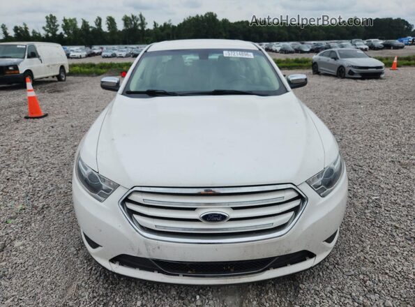 1FAHP2F89GG110804 2016 FORD TAURUS White Դիմացի տեսք