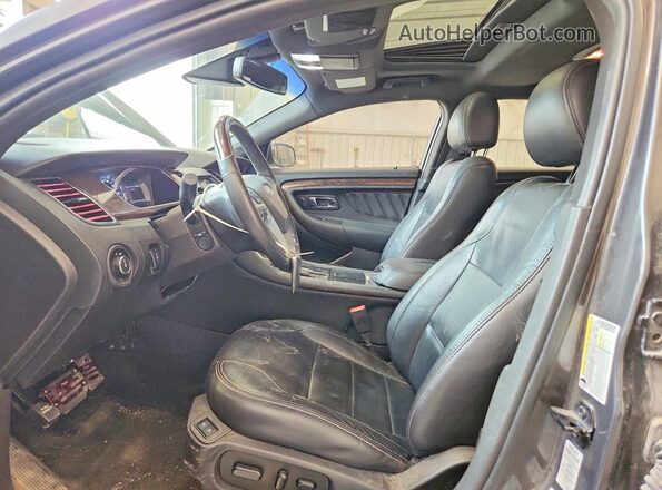 1FAHP2F89HG102106 2017 FORD TAURUS Gray Սալոնի դիմացի տեսք