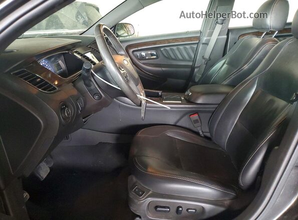 1FAHP2F89KG116448 2019 FORD TAURUS Charcoal Вид салону спереду