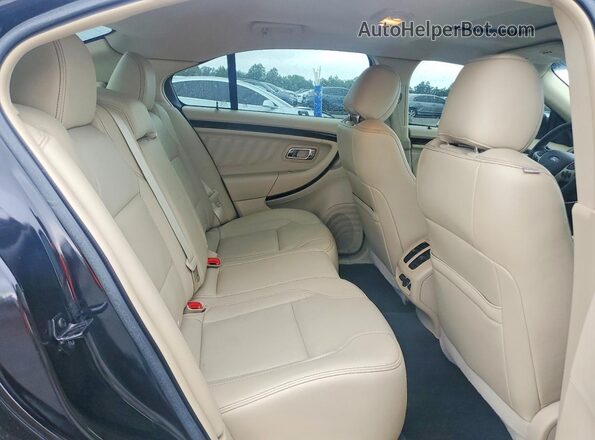 1FAHP2F8XGG140278 2016 FORD TAURUS Black Вид задніх сидінь