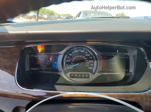 1FAHP2F8XKG110478 2019 FORD TAURUS Black Սարքավորումների վահանակի տեսք